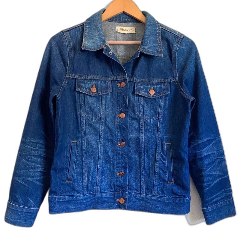 Madewell Classic Denim Jacket In Briarwood Wash
